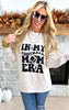 In My Football Mom Era Crewneck Sweatshirt** - Final Sale