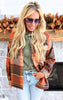 Rust Plaid Shacket