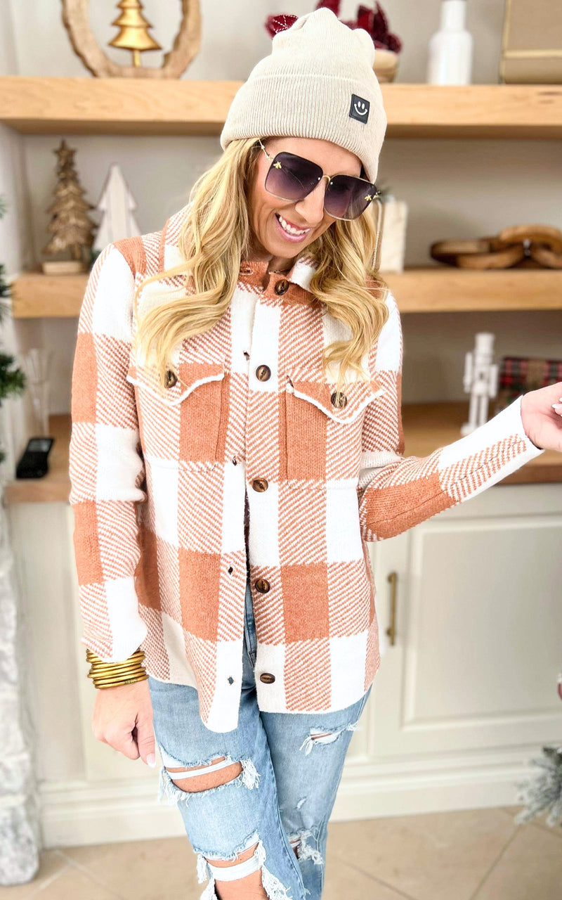 Light deals orange cardigan