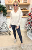 Oatmeal Cashmere Essential Pullover Sweater