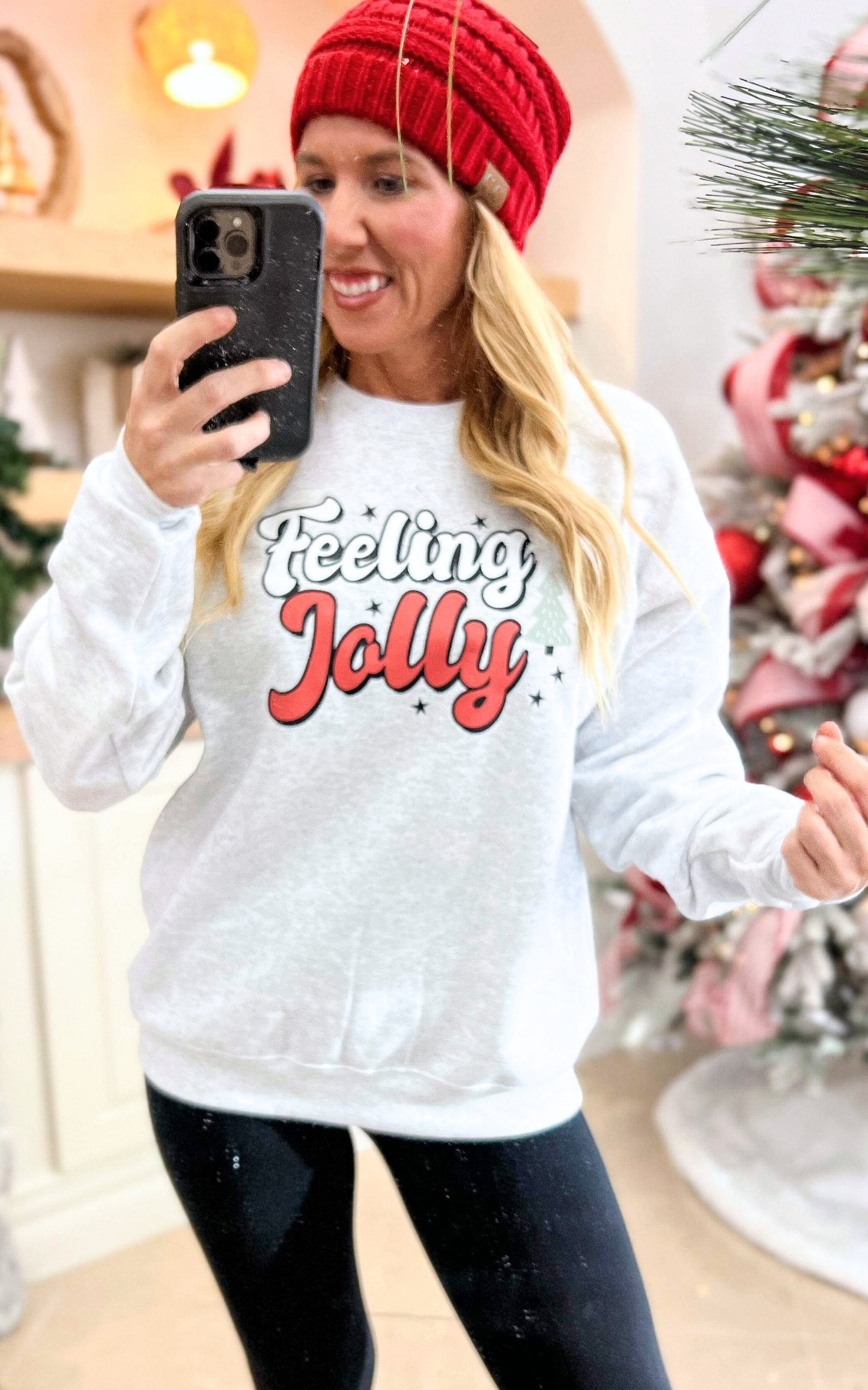 Feeling Jolly Crewneck Sweatshirt**