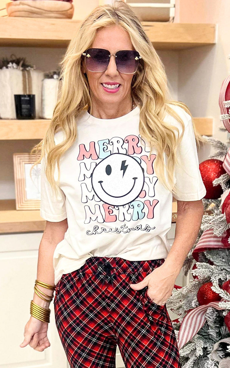 Happy and Merry Graphic T-shirt
