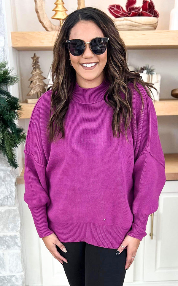 The Monica Side Slit Oversized Sweater | Part 3