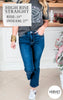 The Bella High Rise Kick Straight Denim Jean (REG/CURVY) | Vervet - Final Sale