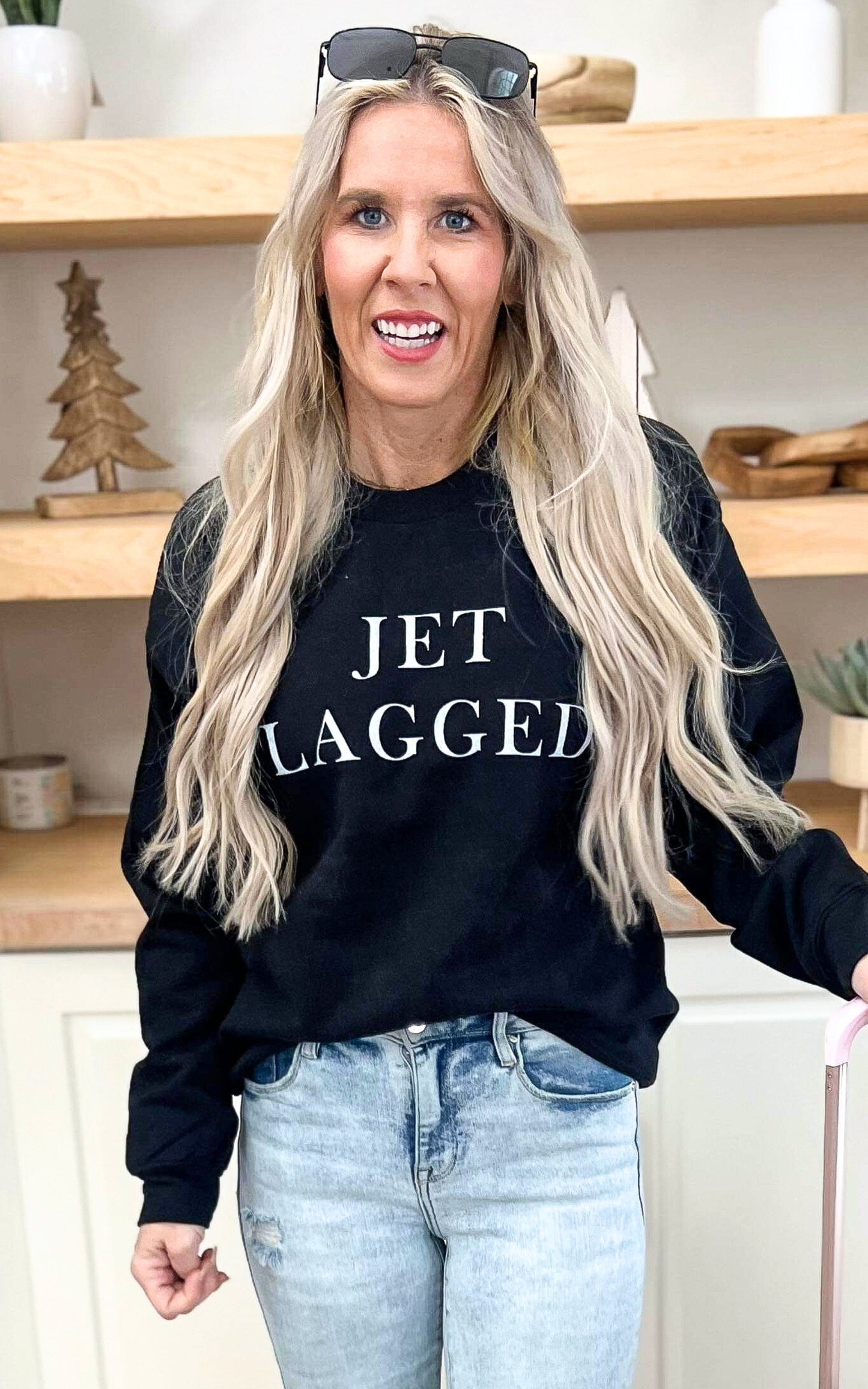 Jet Lagged Crewneck Sweatshirt