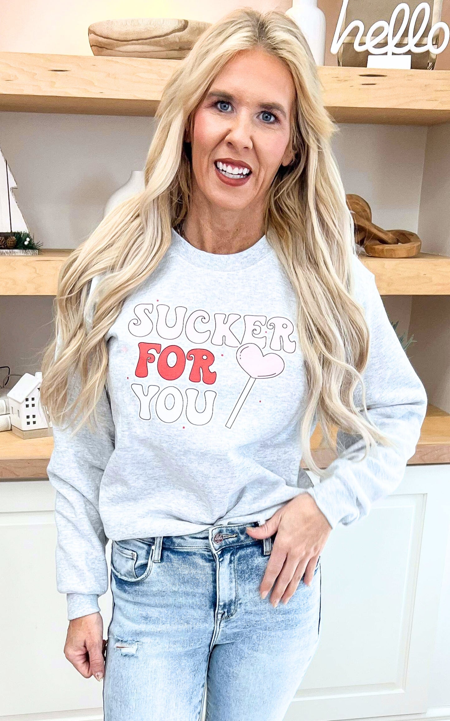 Sucker for Your Crewneck Sweatshirt - Final Sale**