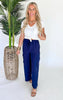 High Waisted Utility Wide Leg Pants