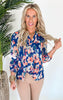 The Lizzy Jasmine Joy Floral Blouse Top - Final Sale