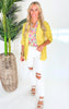 Yellow Best Selling Boyfriend Blazer - Final Sale