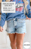 The LJ High Rise Denim Shorts | Mica