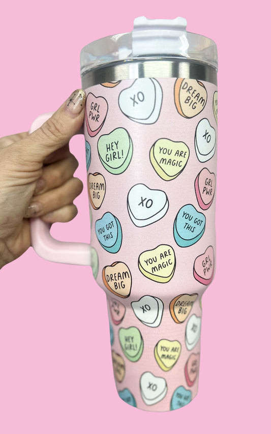 40 Oz Valentine's Day Tumbler