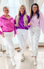 The Ava Light Purple 1/2 Zip Mock Neck Sweatshirt by Salty Wave**DEAL-COUPON EXCLUDED