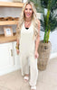 MONO B. Mineral-Washed Lounge Jumpsuit - Final Sale