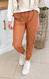 Cognac Everyday Joggers by Salty Wave