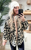 Faux Fur Leopard Shacket - Final Sale