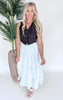 Capri Sun Soaked Lace Maxi Skirt