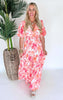 Sorrento Sunsets Printed Woven Maxi Dress - Final Sale