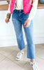 The Adele High Rise Straight Denim Jeans | Flying Monkey by Vervet