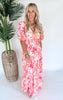 Sorrento Sunsets Printed Woven Maxi Dress - Final Sale