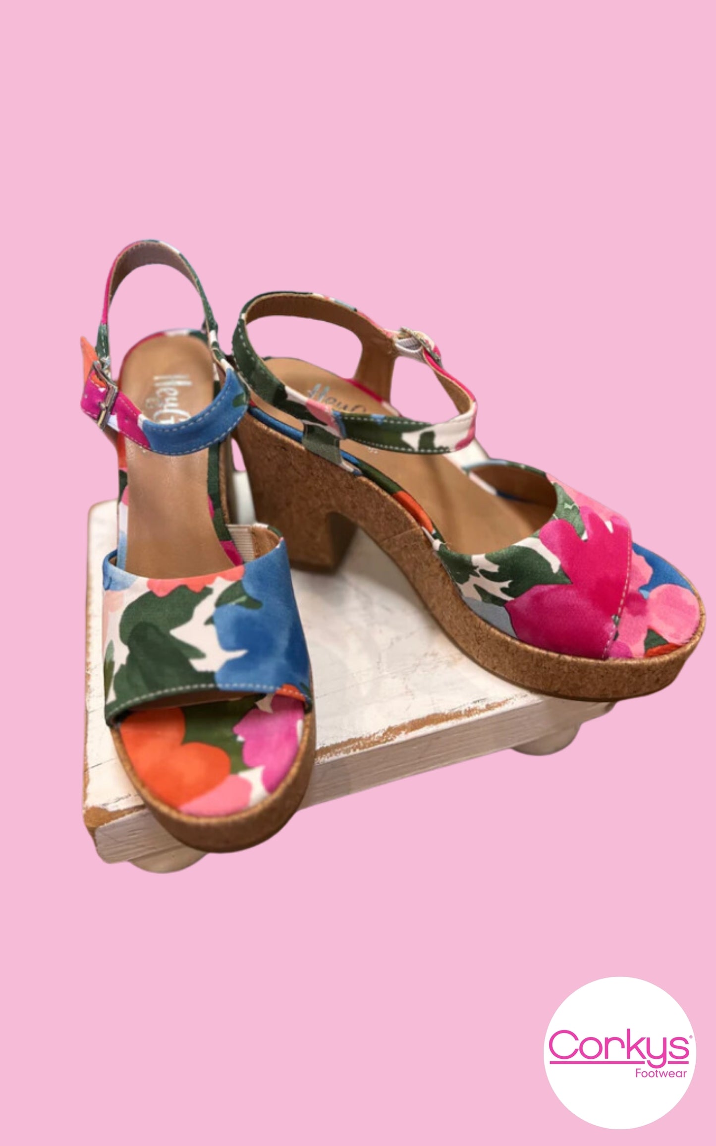 Corkys Floral Cheers Sandals - Final Sale