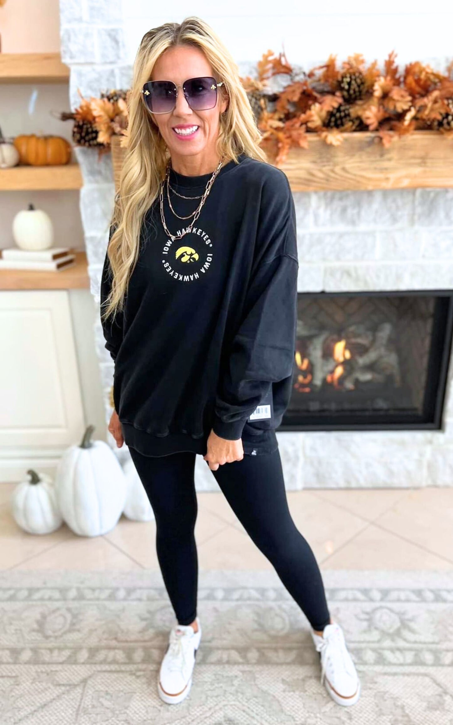 Fight for Iowa Oversized Sweatshirt