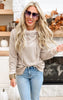 Perfectly Fabulous Long Sleeve Knit Hoodie Top