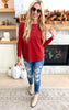 Basic Boat Neck High Low Sweater