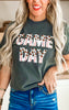 Leopard Game Day Garment Dyed Graphic T-shirt