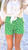 Kelly Green Sailboat Perfect Everyday Chino Shorts by Salty Wave