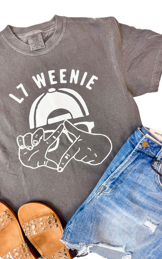 L7 Weenie Garment Dyed Graphic T-shirt