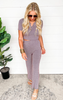 In Style with Mini Chevron Wide Leg Pants - Final Sale