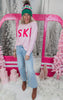 Light Pink Ski Sweater