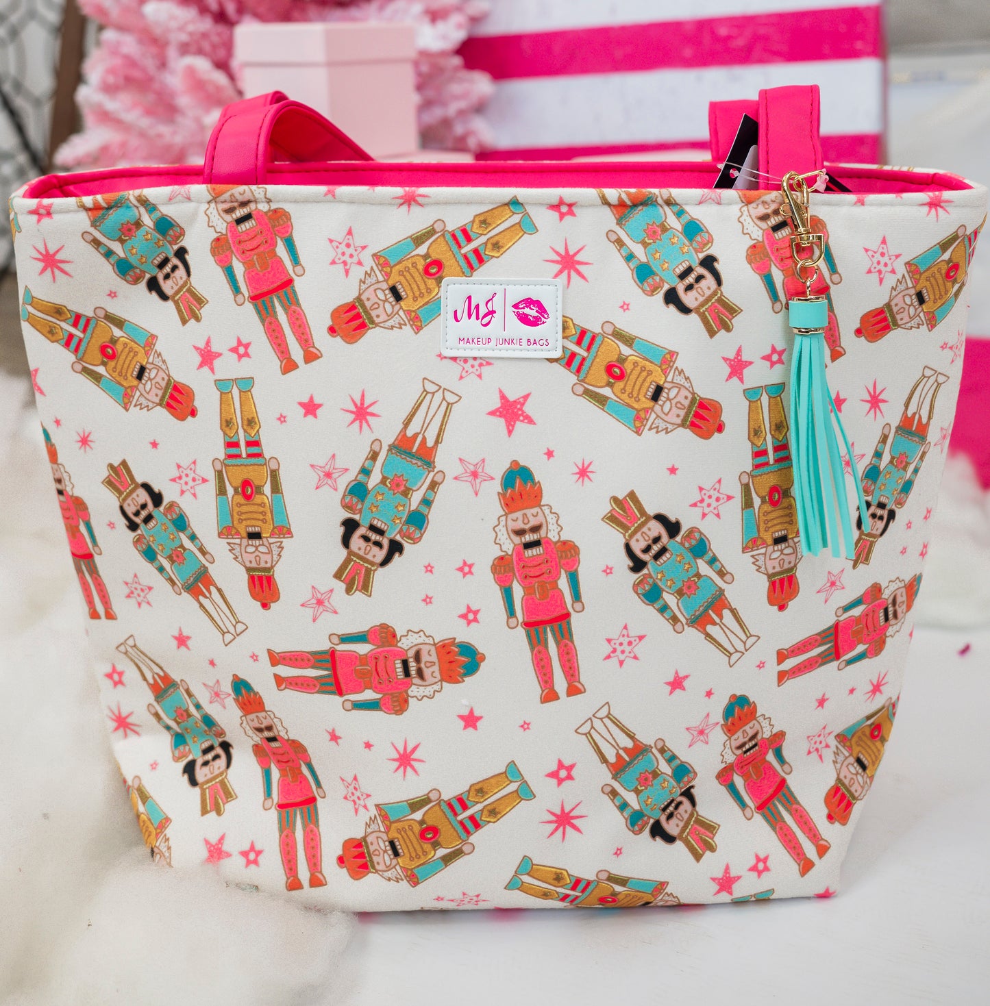 Nutcracker Tote - Makeup Junkie Holiday Collab w/ Bad Habit