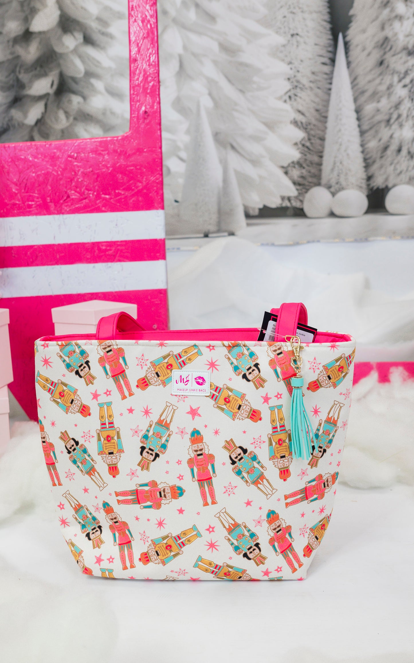 Nutcracker Tote - Makeup Junkie Holiday Collab w/ Bad Habit