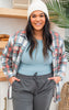 Winter Plaid Flannel Top by Salty Wave* - Final Sale