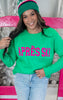 Green Apres Ski Sweater