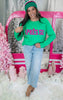 Green Apres Ski Sweater