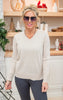 Oatmeal Cashmere Essential Pullover Sweater