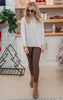 Oatmeal Cashmere Turtleneck Sweater