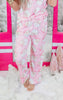 Pink Santa Pajama Pant Set by Salty Wave (TOP & BOTTOM) **Start Ship Date: Nov 29th**DEAL-COUPON EXCLUDED