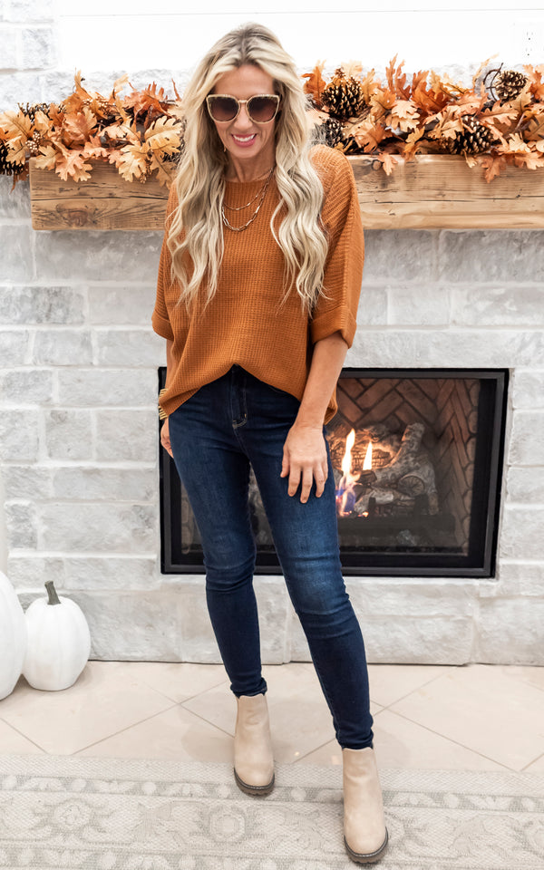 Transitional Sweater Top