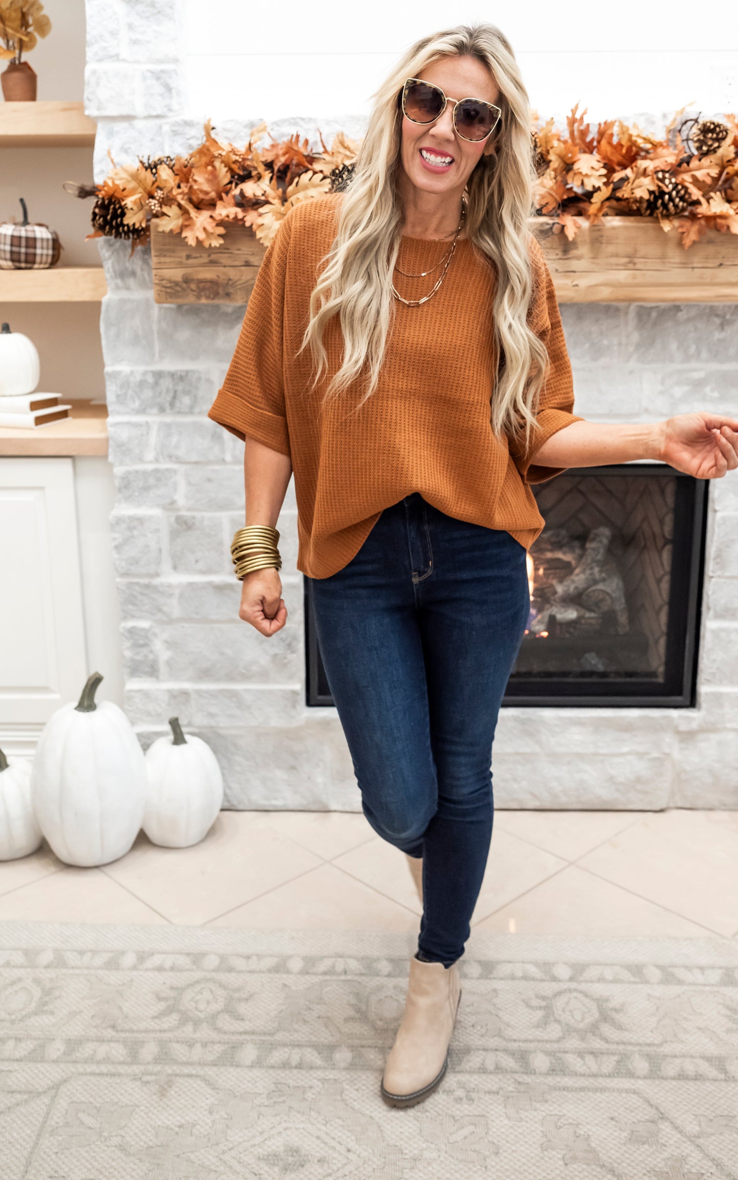 Transitional Sweater Top