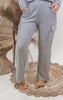 Get Ready to Lounge Grey 2 Piece Outfit Set