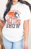 Im Just Here for the Halftime Show Garment Dyed Graphic T-shirt