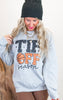 Tip Off Basketball Graphic Crewneck Sweatshirt