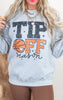 Tip Off Basketball Graphic Crewneck Sweatshirt