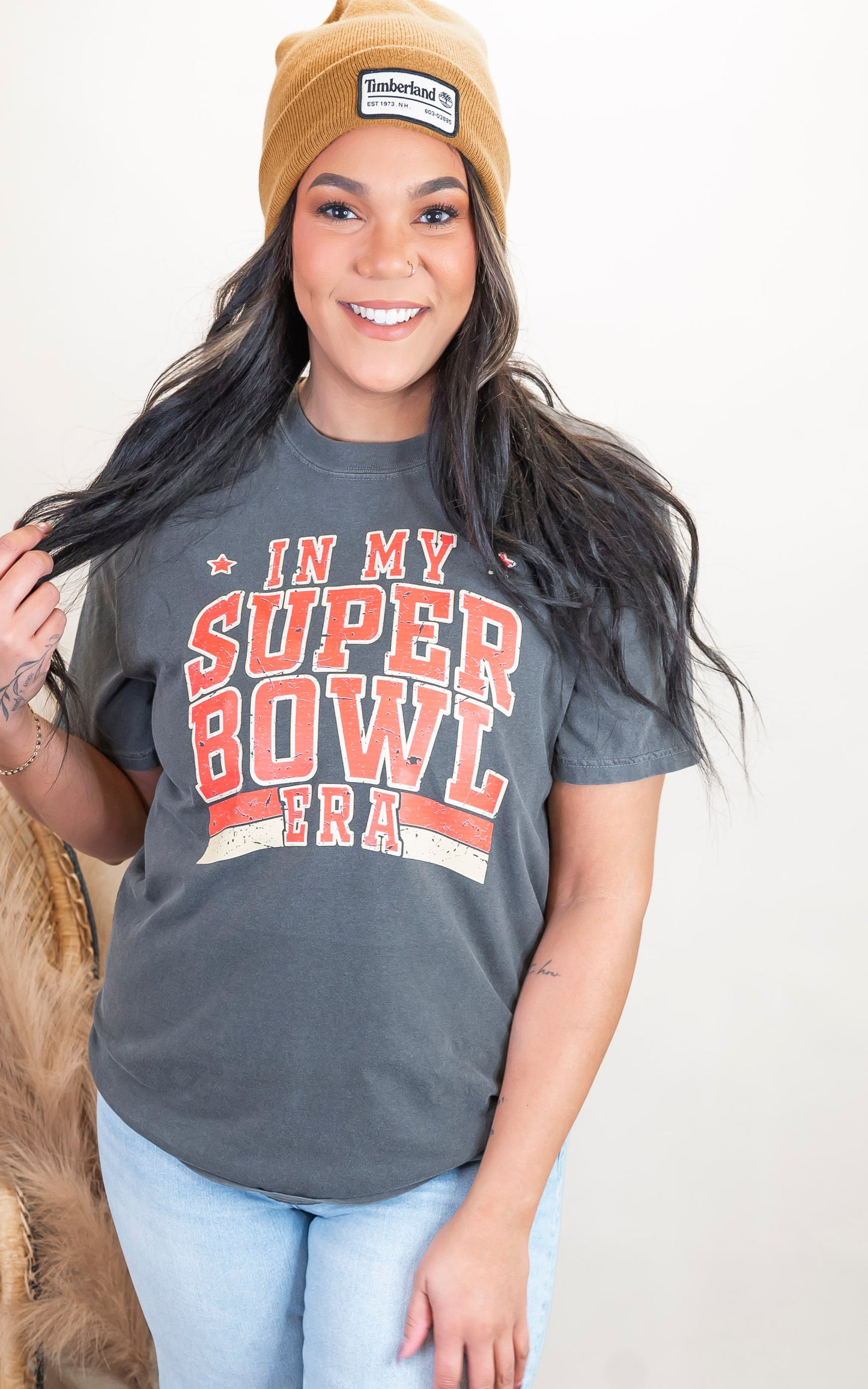 In My Super Bowl Era Garment Dyed Graphic T-shirt