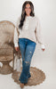 Point Knitting Loose Fit Oversized Sweater