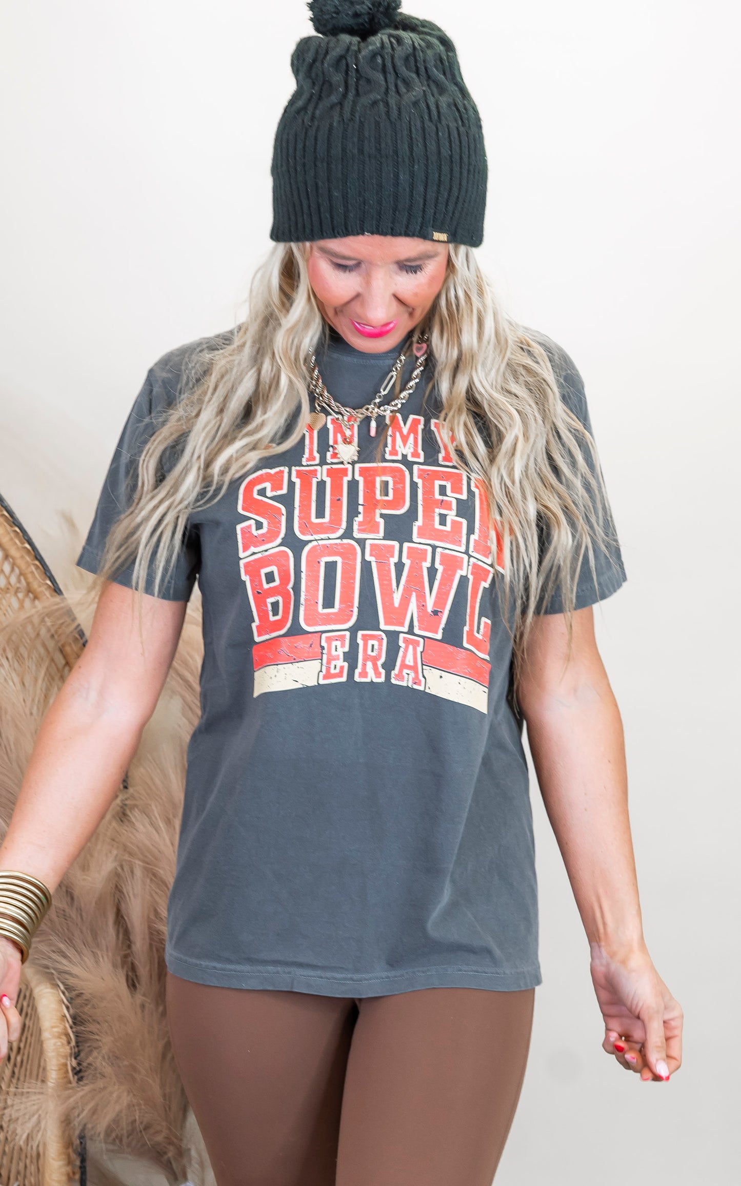 In My Super Bowl Era Garment Dyed Graphic T-shirt