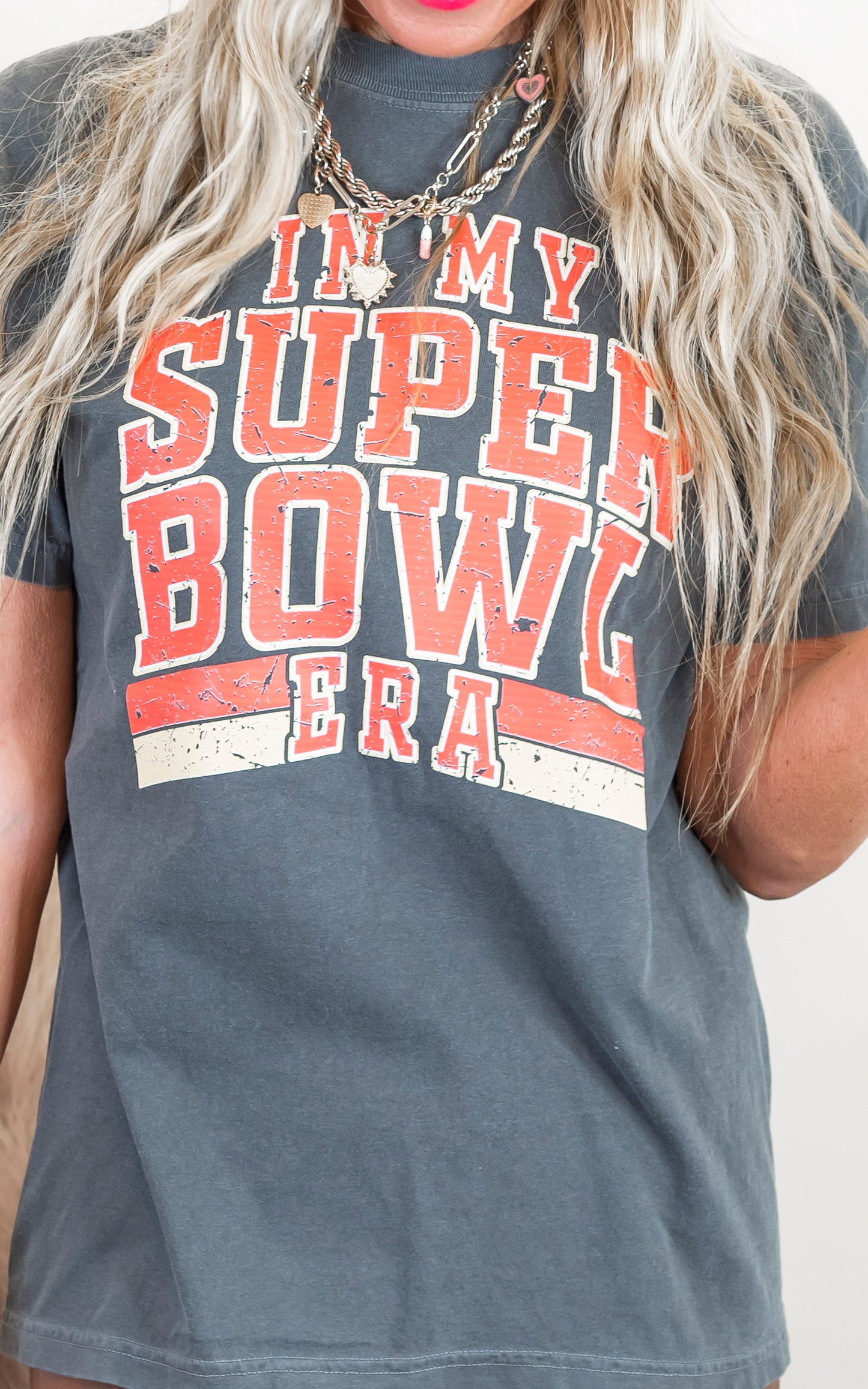 In My Super Bowl Era Garment Dyed Graphic T-shirt